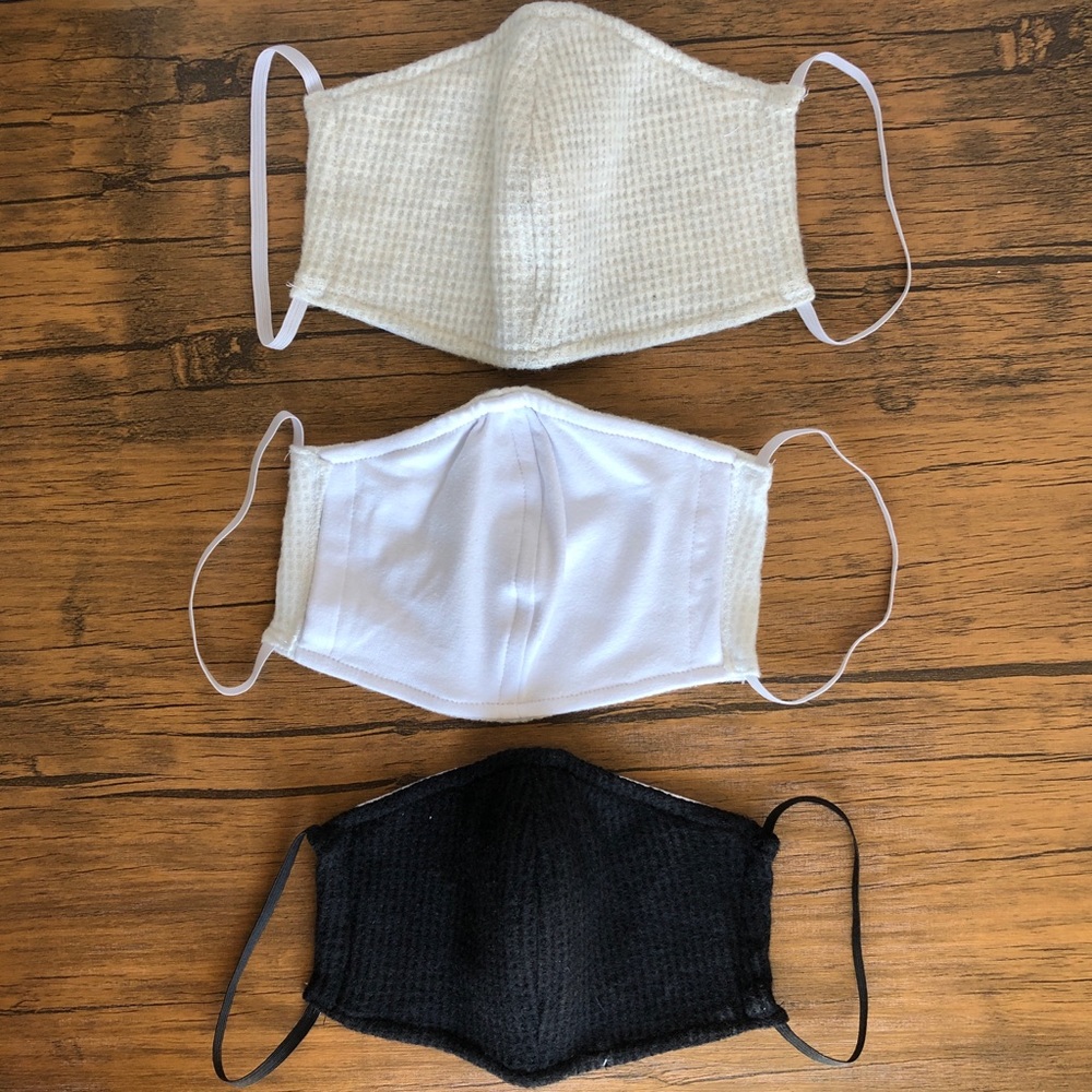 3 Triple-Layer Face Masks